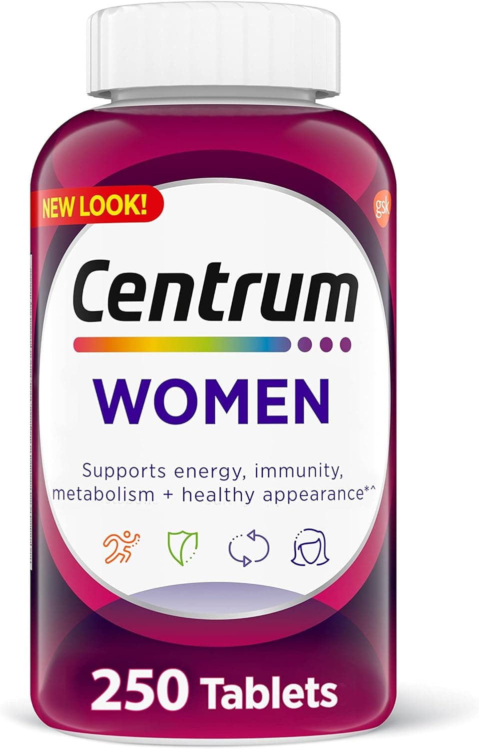 Centrum Centrum Multivitamin for Women, 250 Tablets