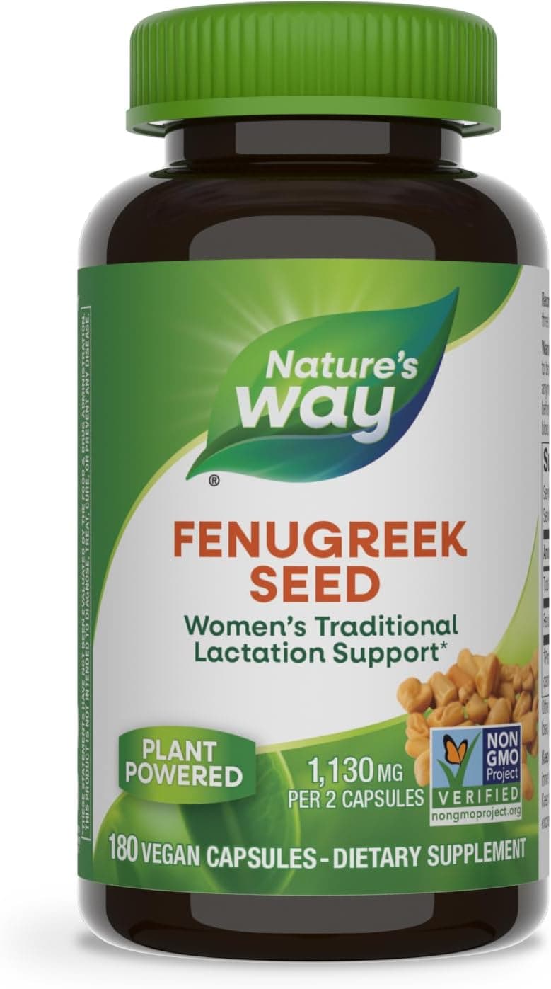 Nature's Way Nature's Way Fenugreek Seed, 180 Count