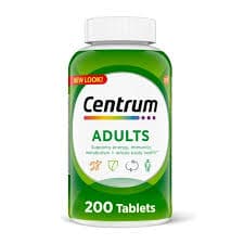 Centrum Centrum Multivitamins / Multiminerals for adults Unisex | 200 Tablets