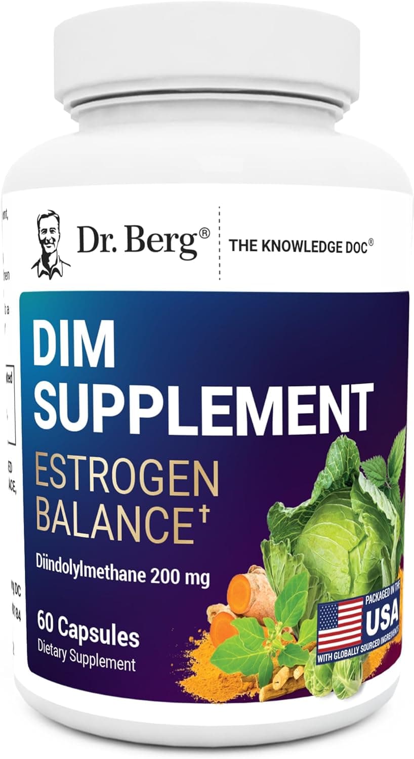 Dr Berg's Dr Berg's DIM Supplement Estrogen Support | 60 Capsules