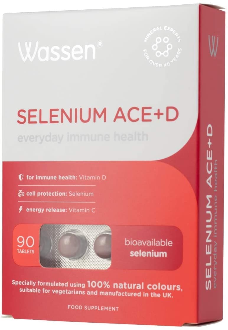 واسن سيلينيوم ACE+D لدعم المناعة – 90 قرص