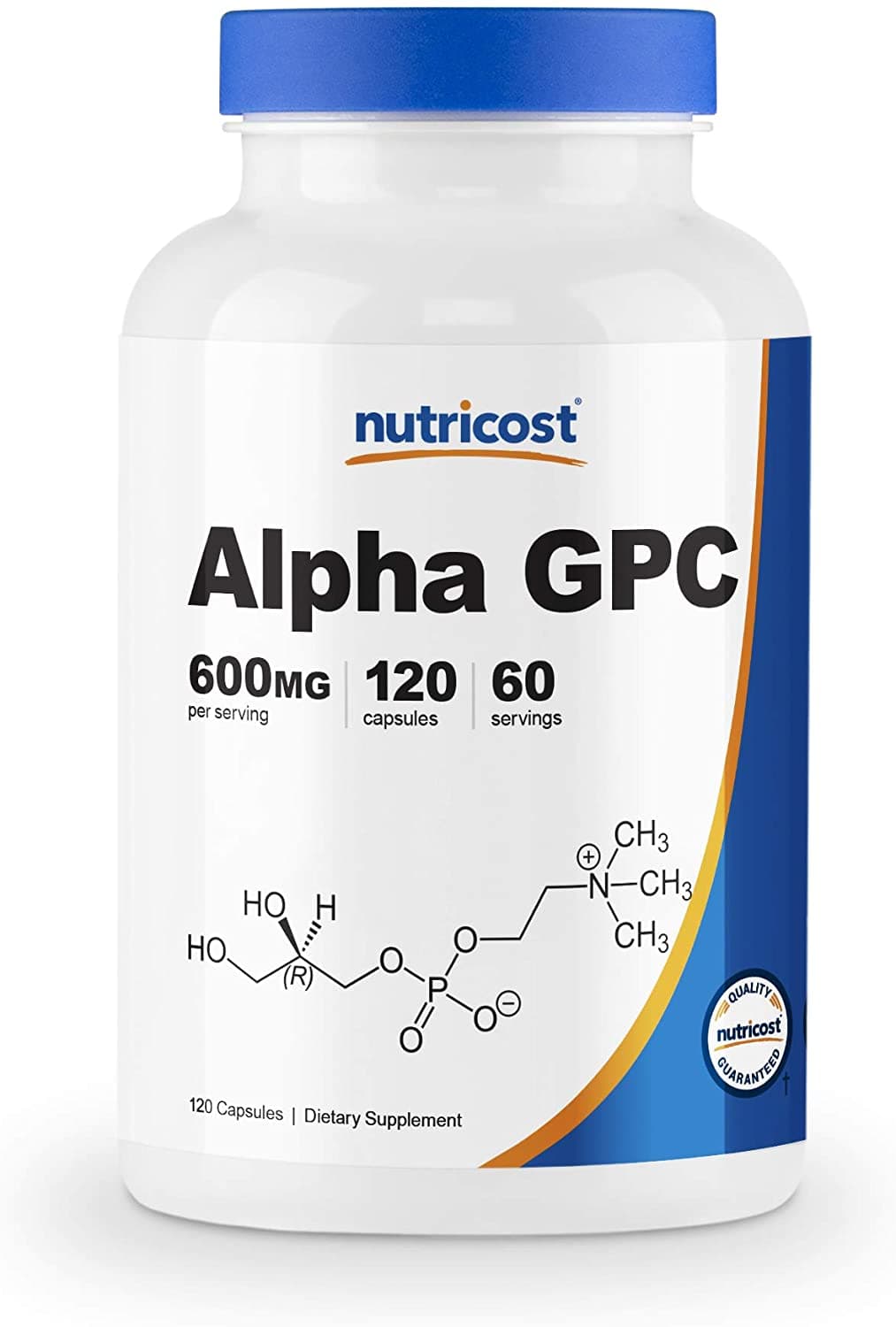 NutriCost Nutricost, Alpha GPC 600mg,120 Capsules
