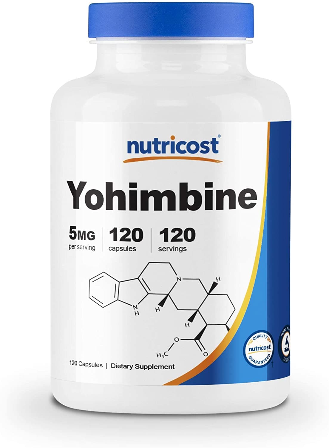 NutriCost Nutricost, Yohimbine 5mg, 120 Capsules