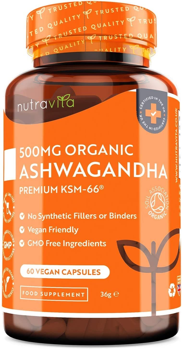 Nutravita Nutravita, Ashwagandha 500mg, 60 Capsules
