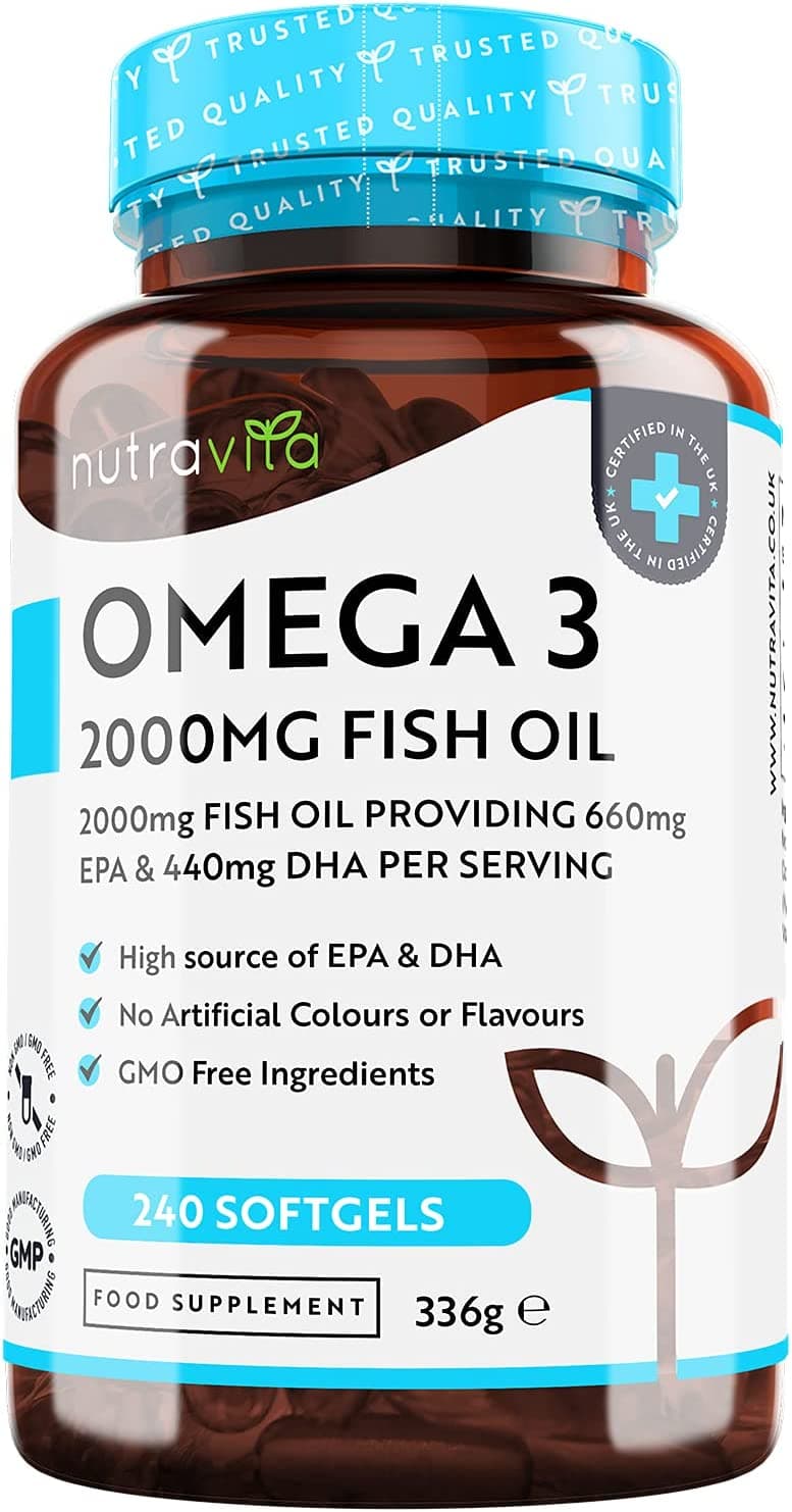 Nutravita Nutravita, Omega 3 2000mg, 240 Softgels