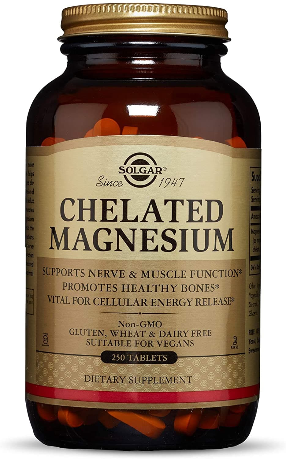 Solgar Solgar Chelated Magnesium, 250 Tablets
