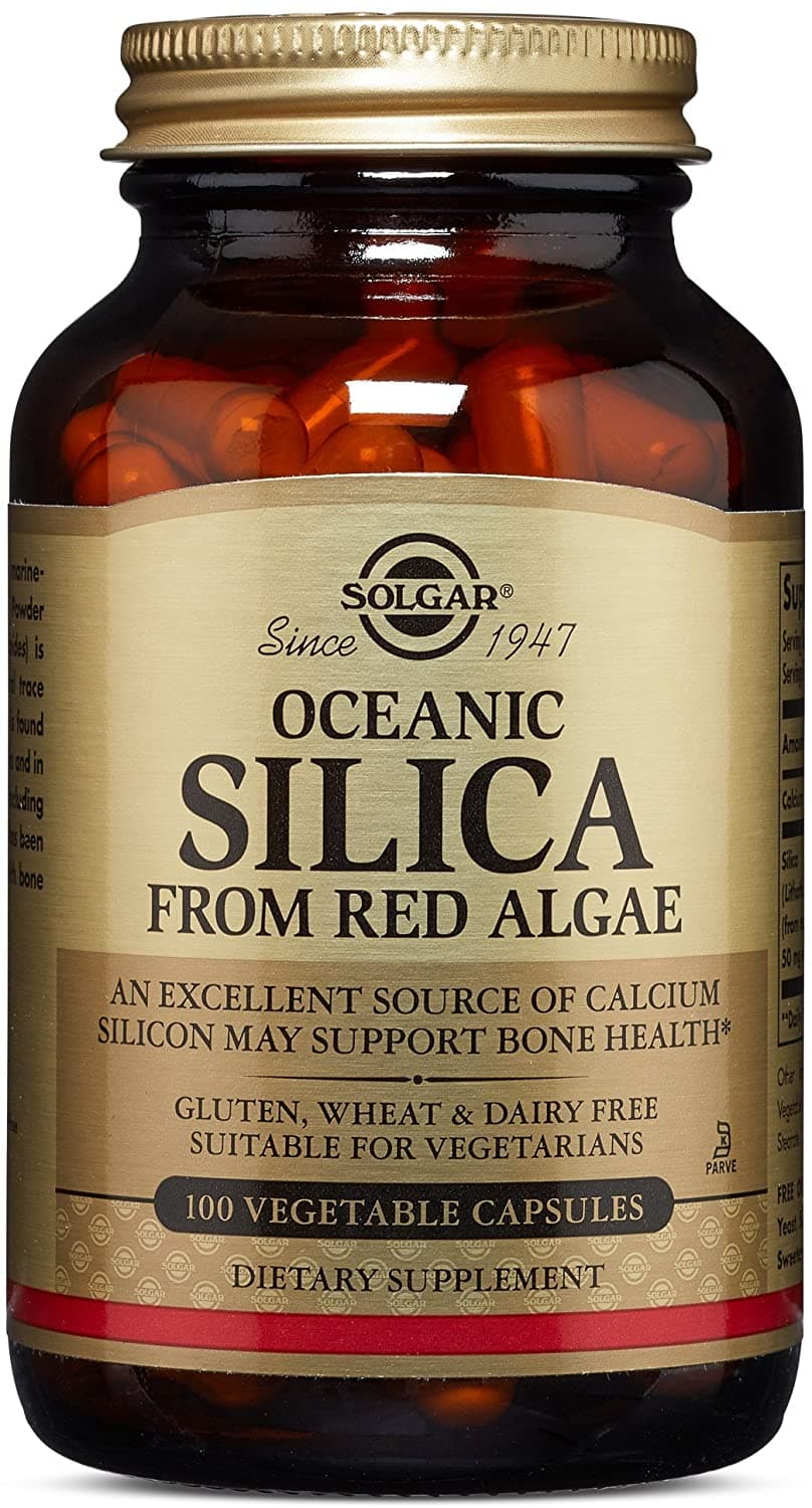 Solgar Solgar Oceanic Silica from Red Algae 50 mg 100 Capsules