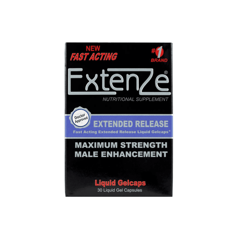 Leading Edge Health ExtenZe Capsules for natural erection, 30 Liquid gel caps