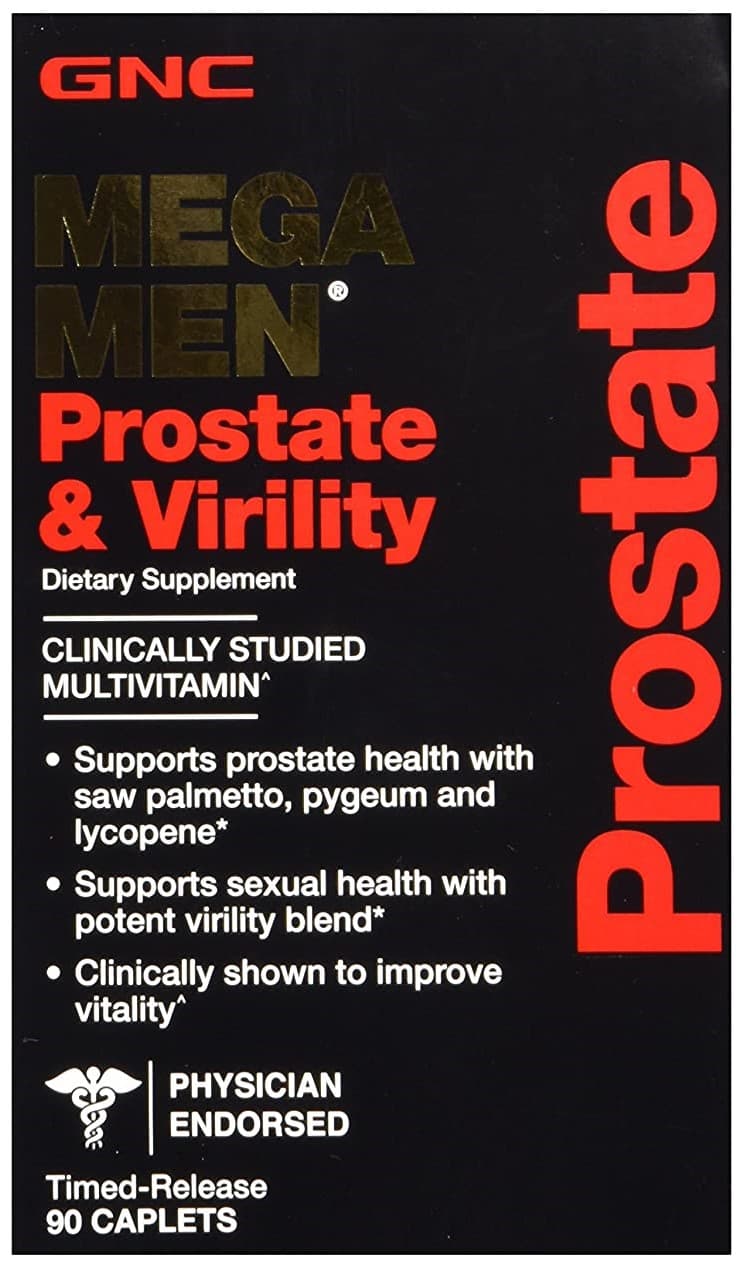 GNC GNC Mega Men Prostate and Virility 90 CAPLETS