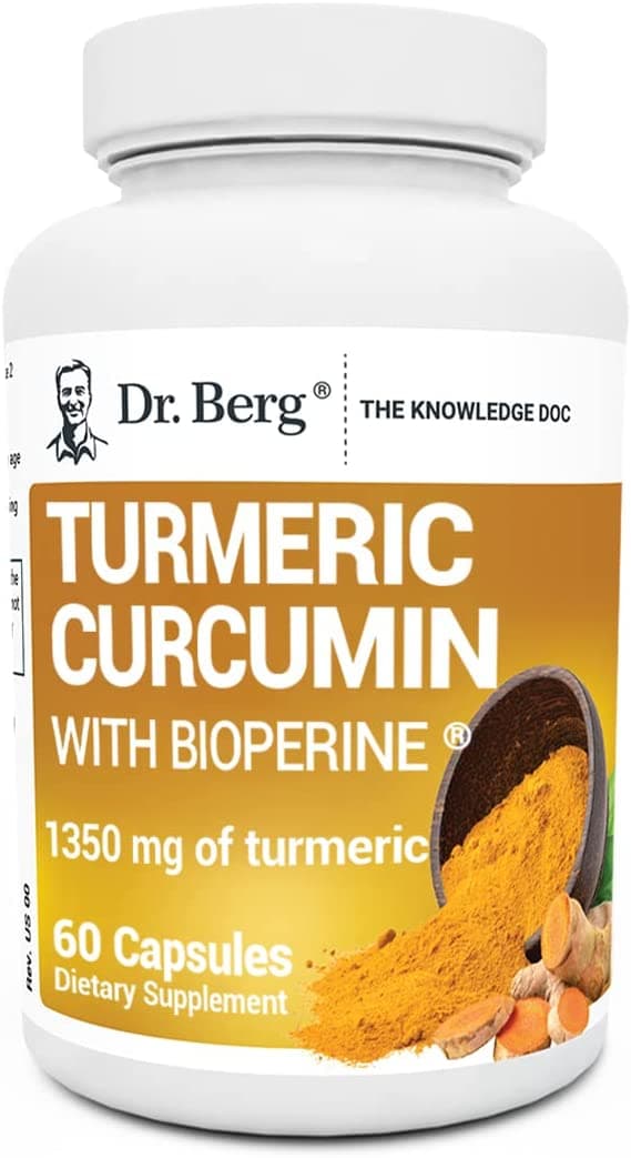 Dr Berg's Dr Berg Turmeric Curcumin, 60 Capsules