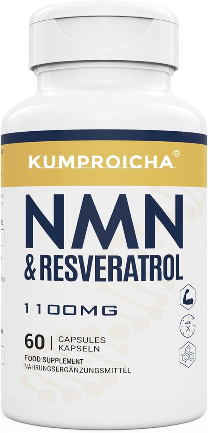 Kumproicha Kumproicha NMN & Trans-Resveratrol - 60 Capsules, 1100 mg