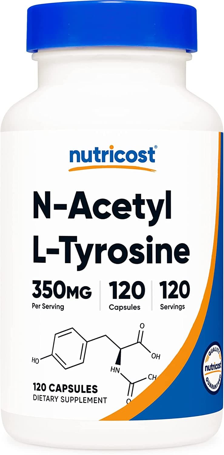 NutriCost Nutricost N-Acetyl L-Tyrosine (NALT) 350mg, 120 Capsules