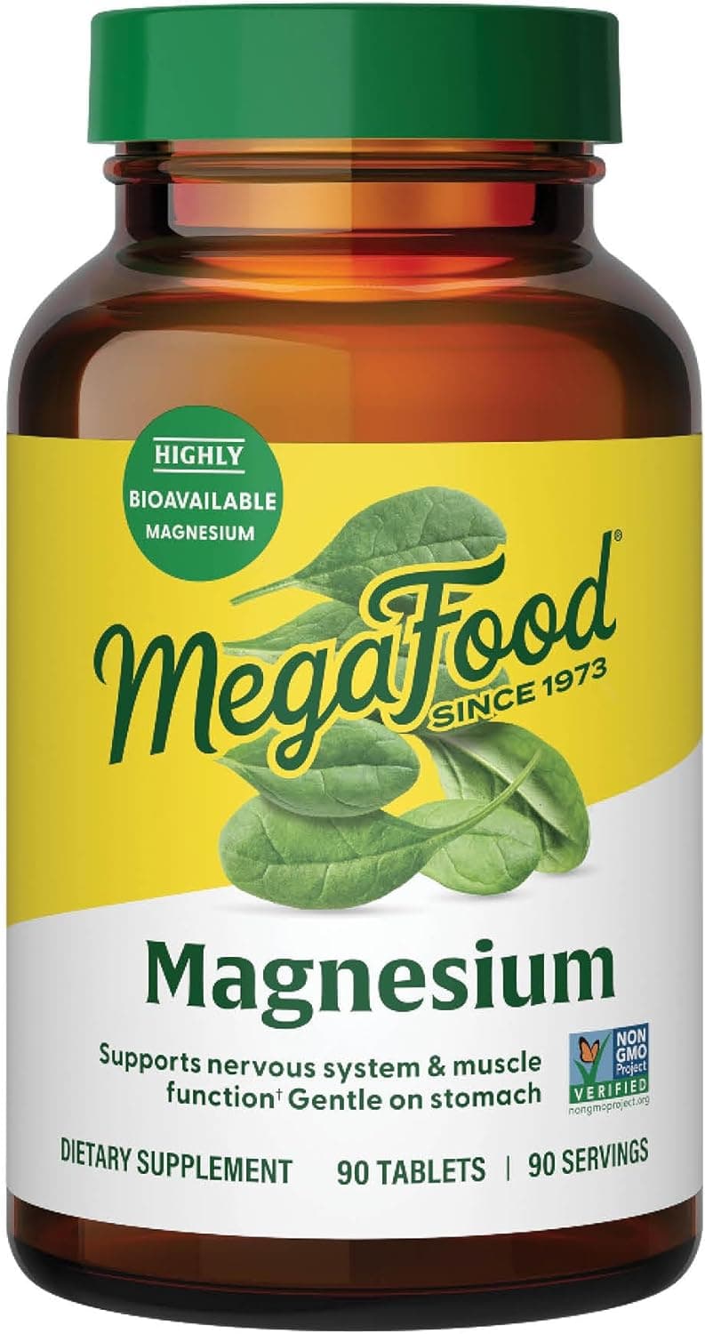 MegaFood, Magnesium, 90 Tablets