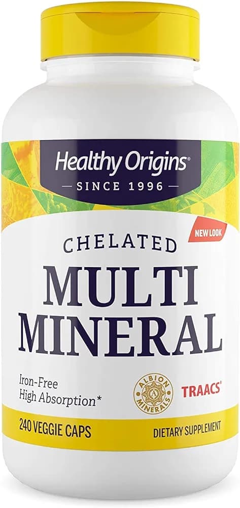 Healthy Origins Healthy Origins Chelated Multi Mineral  240 Veggie Capsules