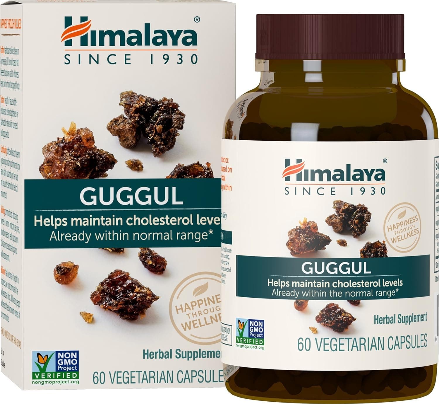 HIMALAYA Himalaya Guggul Herbal Supplement | 720 mg | 60 Capsules