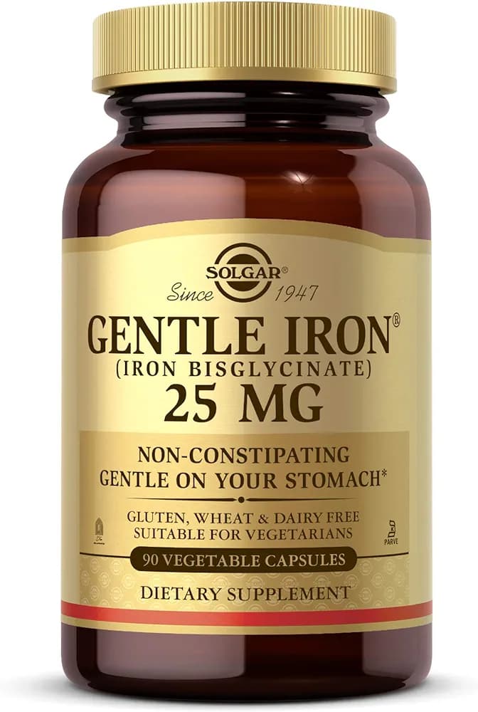 Solgar Solgar Gentle Iron 25mg | 90 Capsules