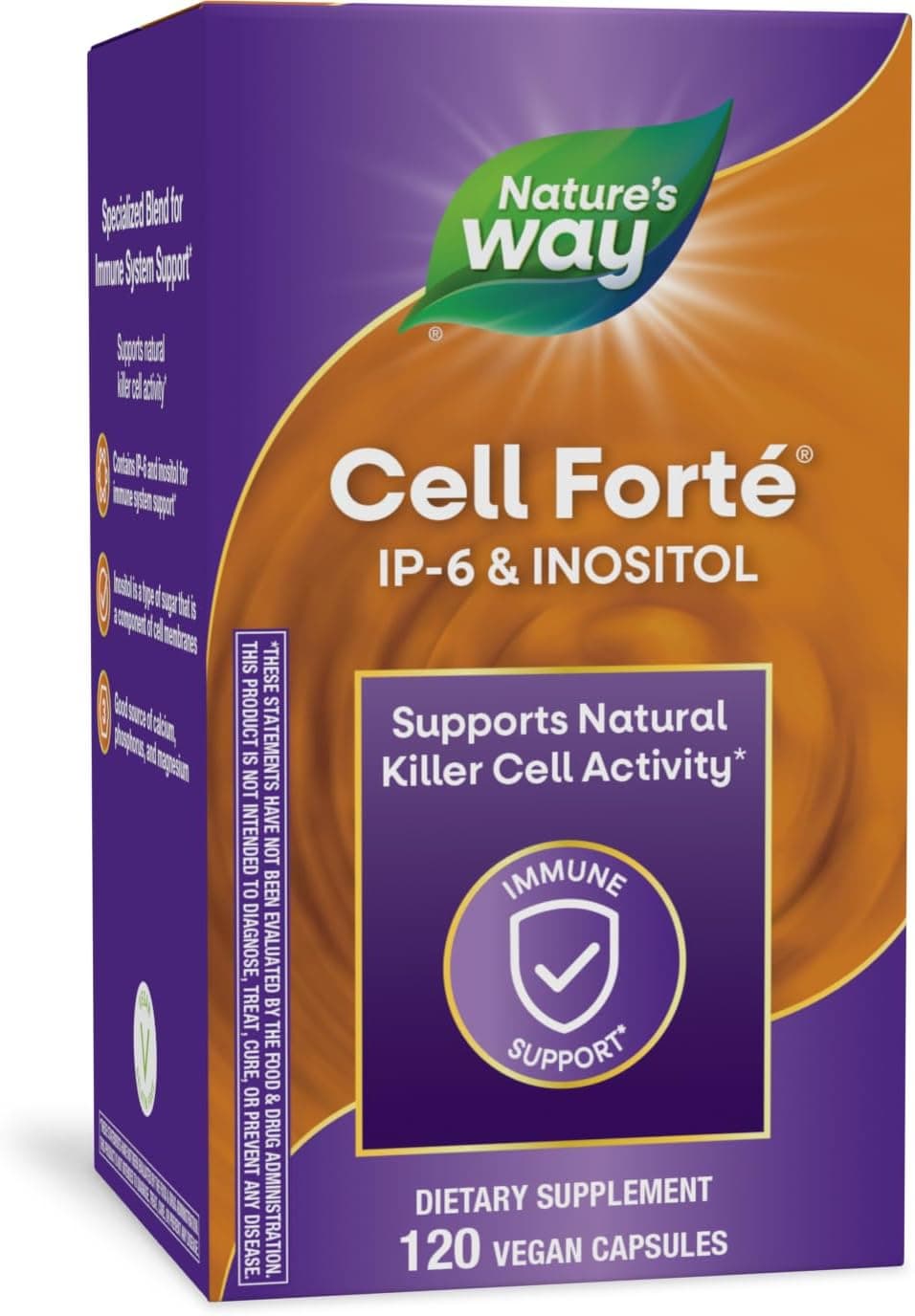 Nature's Way Nature's Way Cell Forté IP-6 & Inositol 120 Capsules