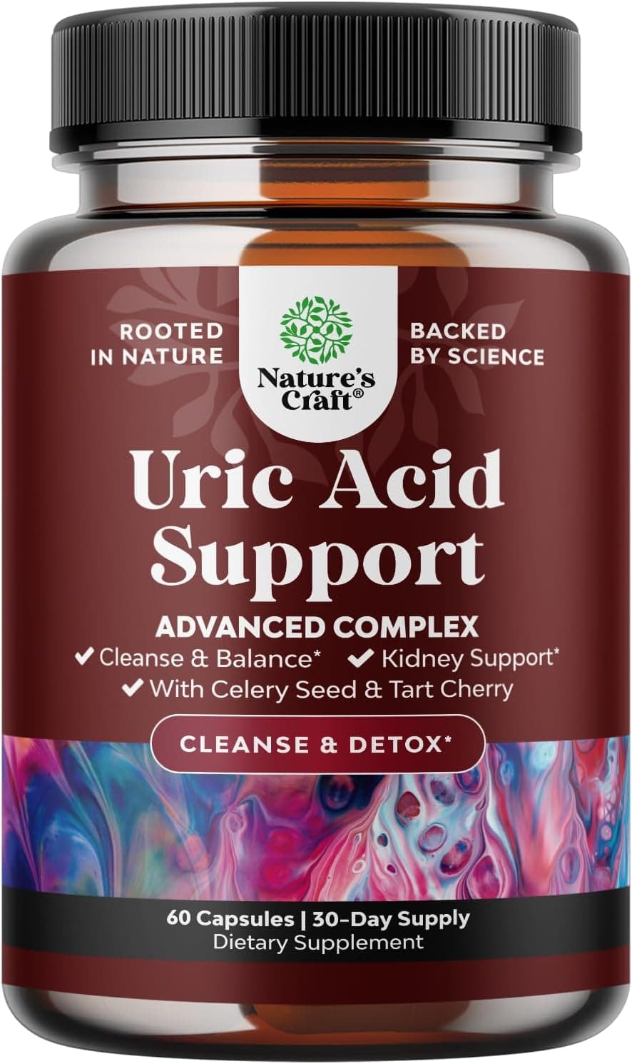 Natures Craft Natures Craft Uric Acid Support, 60 Capsules