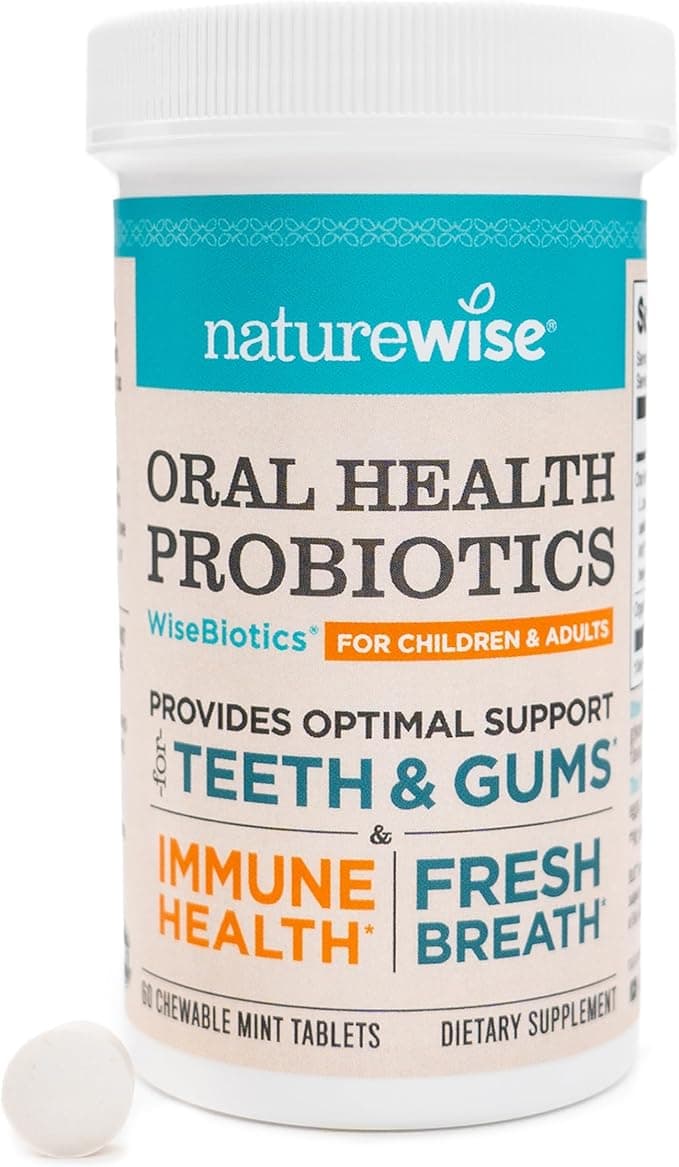 NatureWise NatureWise Oral Health Probiotics - 60 Chewable Tablets
