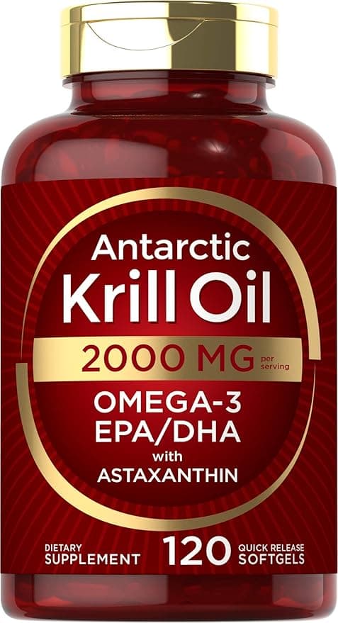 Carlyle nutritional Carlyle Antarctic Krill Oil 2000 mg ,Omega-3 EPA, DHA | 120 Softgels