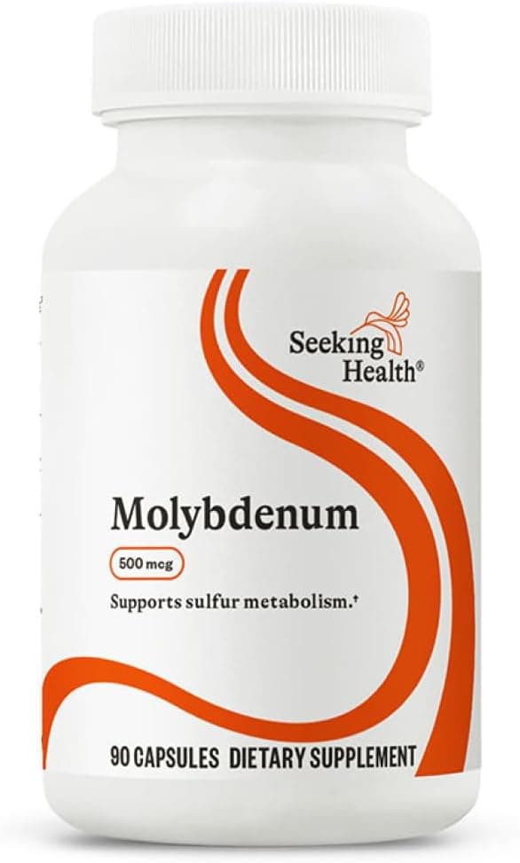 Seeking Health Seeking Health Molybdenum Glycinate Supplement | 500mcg, 90 Caps
