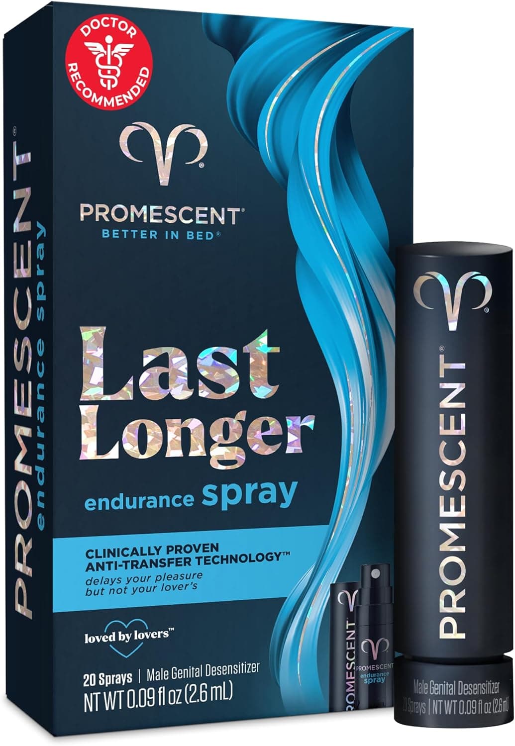 Promescent Promescent Desensitizing Delay Spray for Men – Better, Maximized Sensation – 2.6 ml
