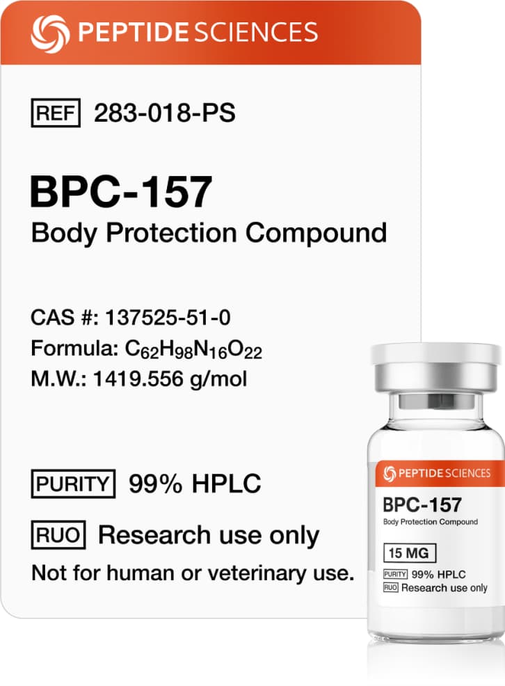 Peptide Sciences Peptide Sciences BPC- | 15mg