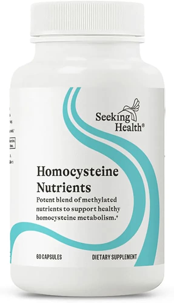 Seeking Health Seeking Health Homocysteine Nutrients | MTHFR & Heart Support | 60 Capsules