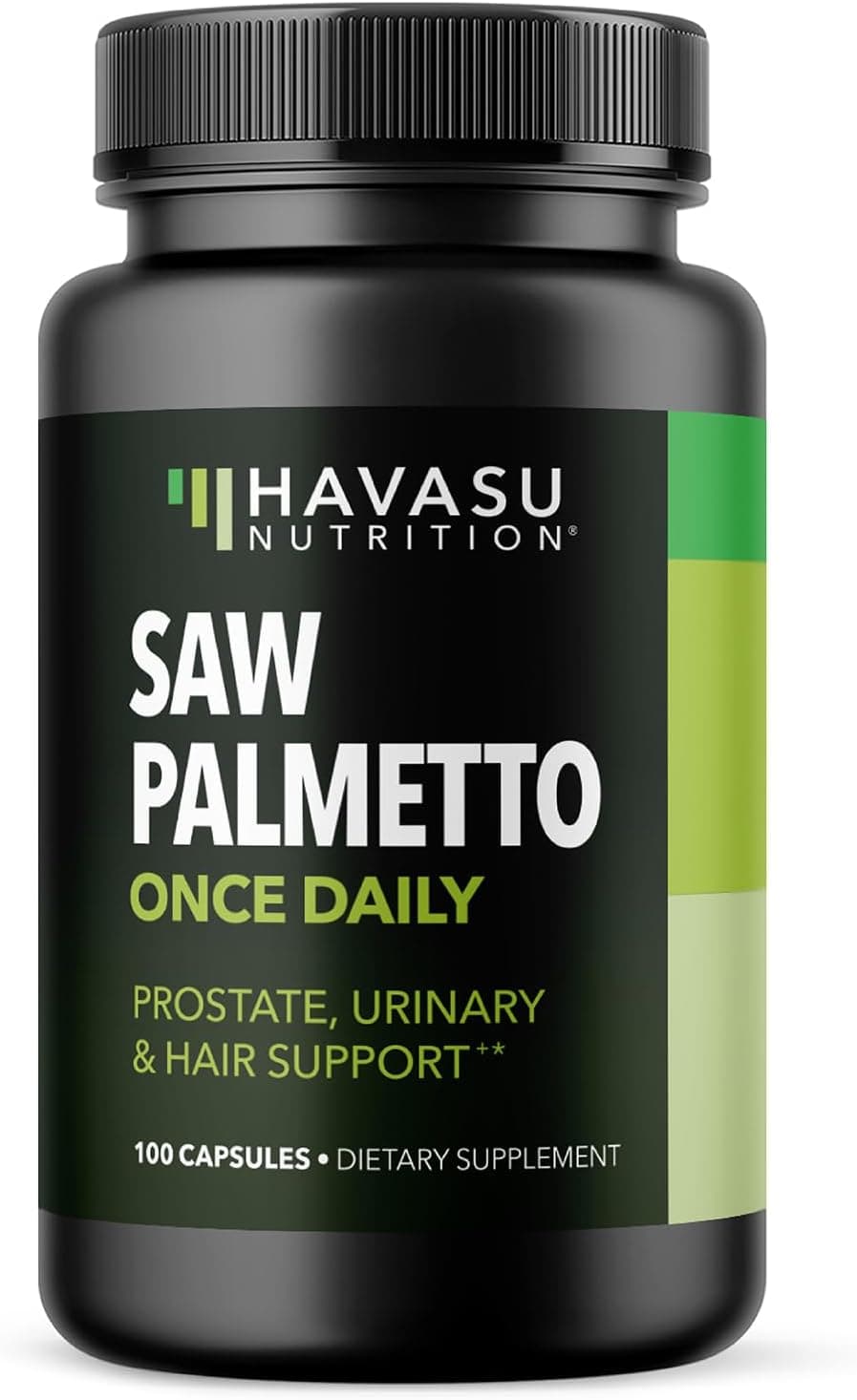Havasu Nutrition Saw Palmetto DHT Blocker - Extra Strength Prostate Support | 100 count