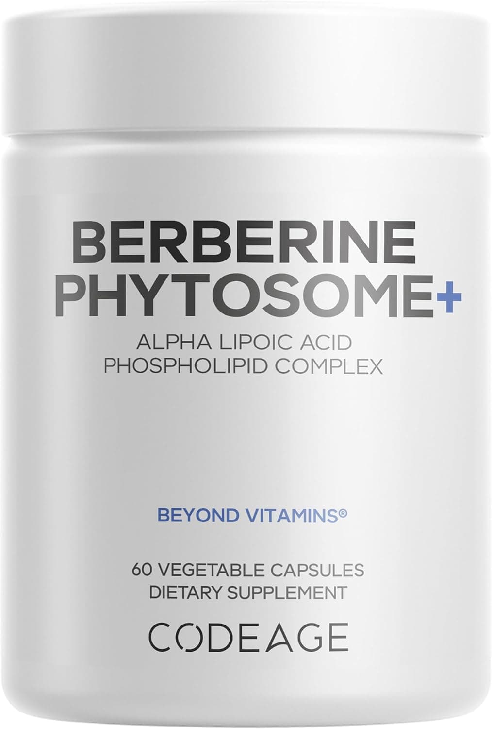 Codeage Codeage Berberine Phytosome – Best Absorbed Supplement for Insulin | 60 Capsules