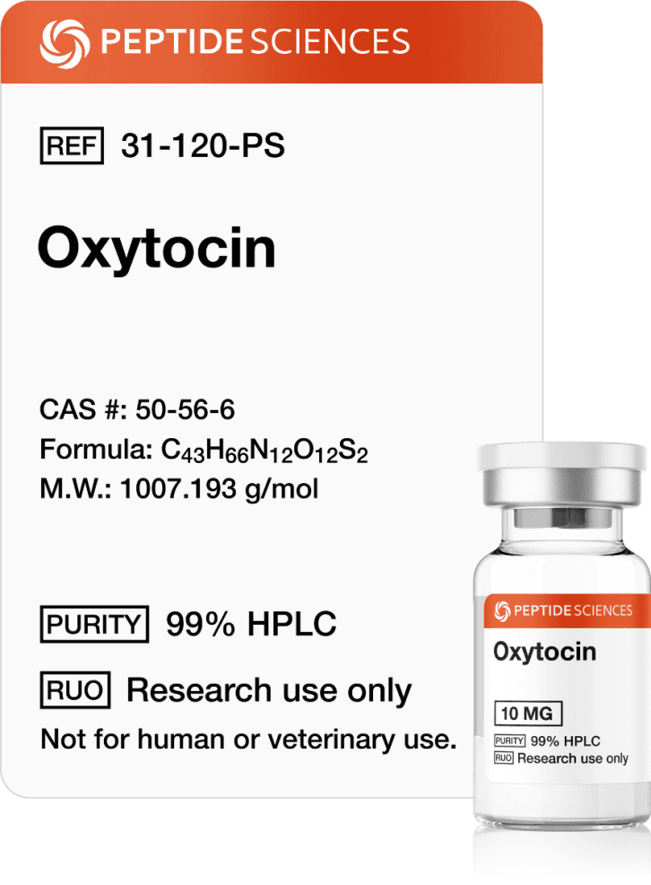 Peptide Sciences Oxytocin 10mg (6000 IU)