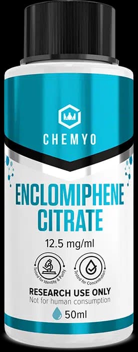 Chemyo {Damaged Bottle} Enclomiphene Citrate Solution 12.5mg - Ultimate Natural Testosterone Optimization | 50ml