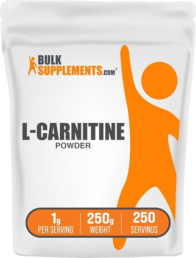 BulkSupplements BulkSupplements L-Carnitine Powder 1g | Unflavored 250g