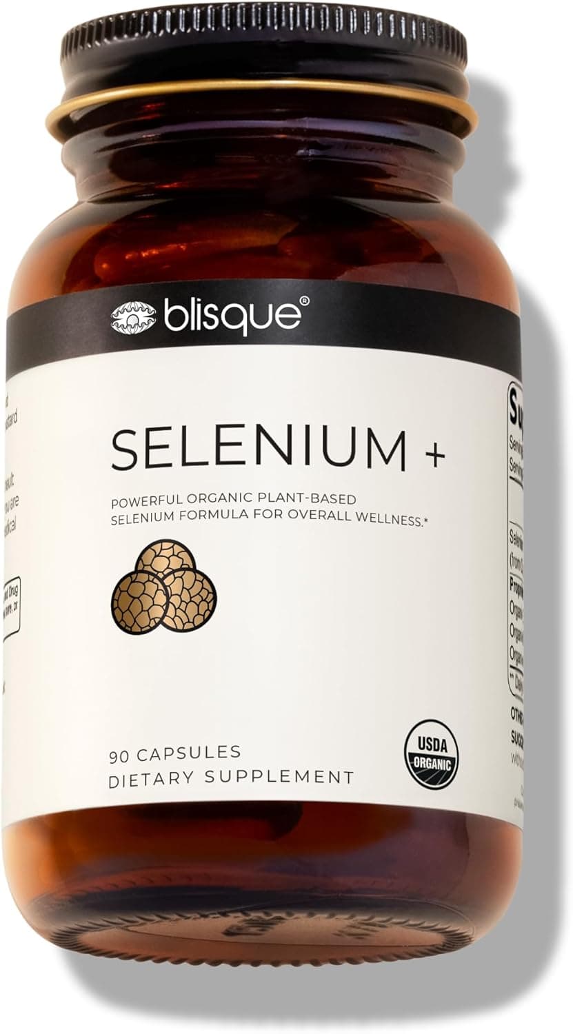 blisque Blisque Selenium+ Organic Mustard Seed Formula | 90 Vegan Capsules