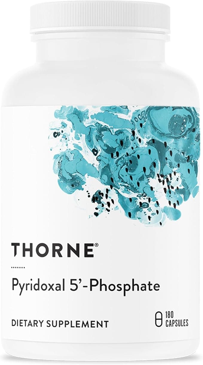 Thorne THORNE Pyridoxal 5′-Phosphate Bioactive Vitamin B6 | 180 Capsules