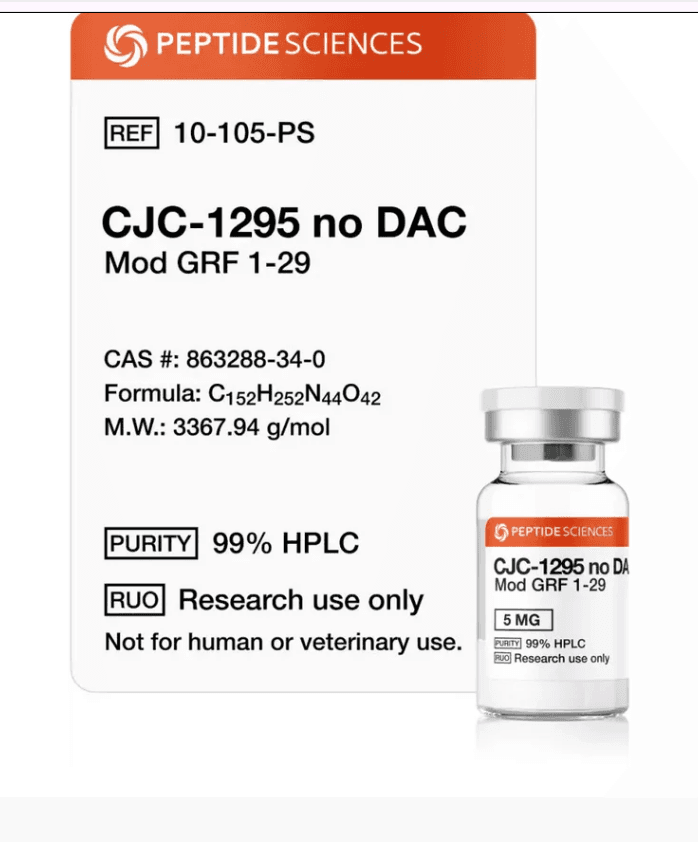 Peptide Sciences Peptide Sciences CJC-1295 (5mg) | Advance your metabolism