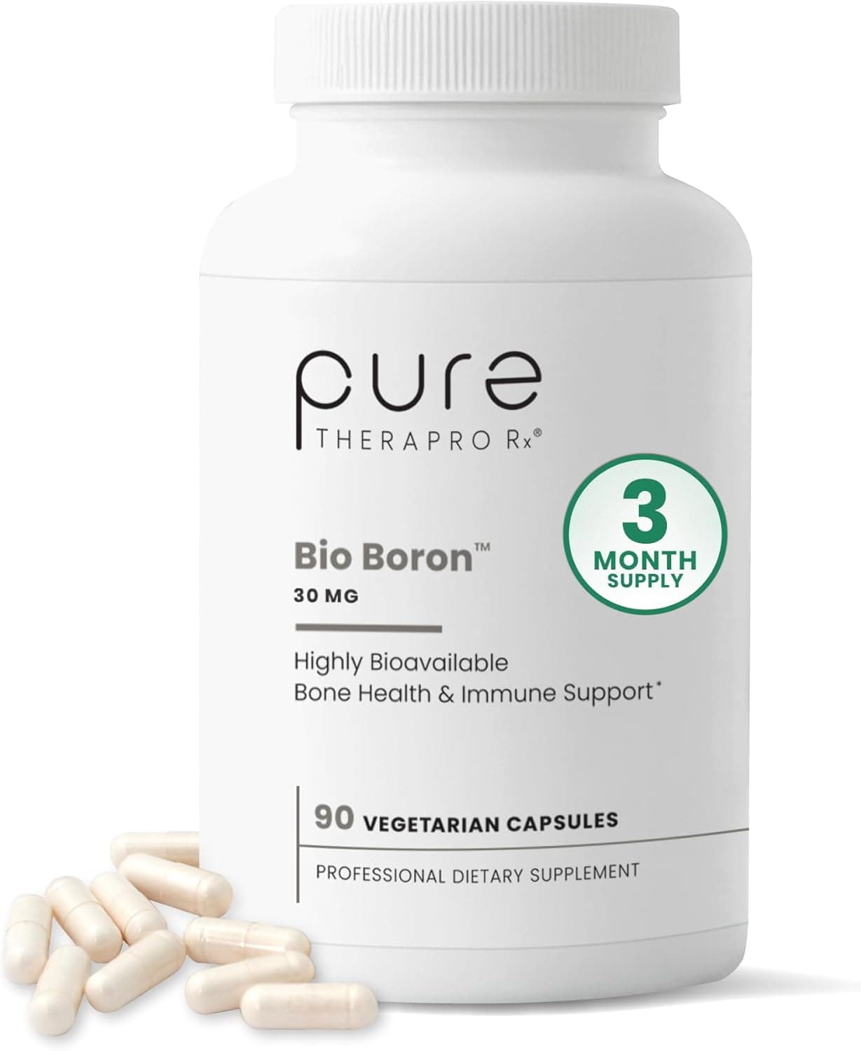 Pure Therapro Rx Pure TheraPro Rx Bio Boron 30mg | Supports Healthy SHBG & Hormonal Balance | 90 Capsules