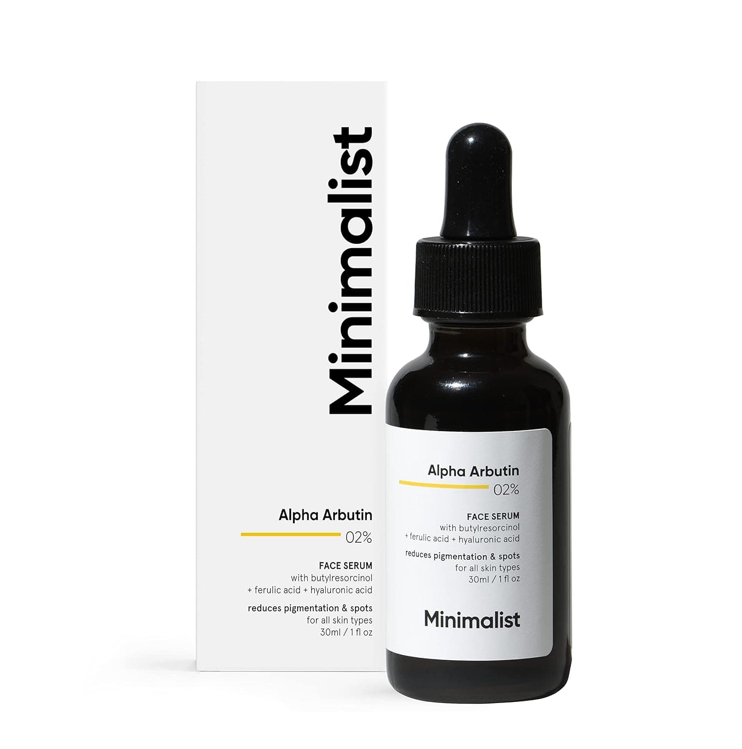 Minimalist Minimalist Dark Spots Removal Serum with 2% Alpha Arbutin for Hyperpigmentation | 30 ml