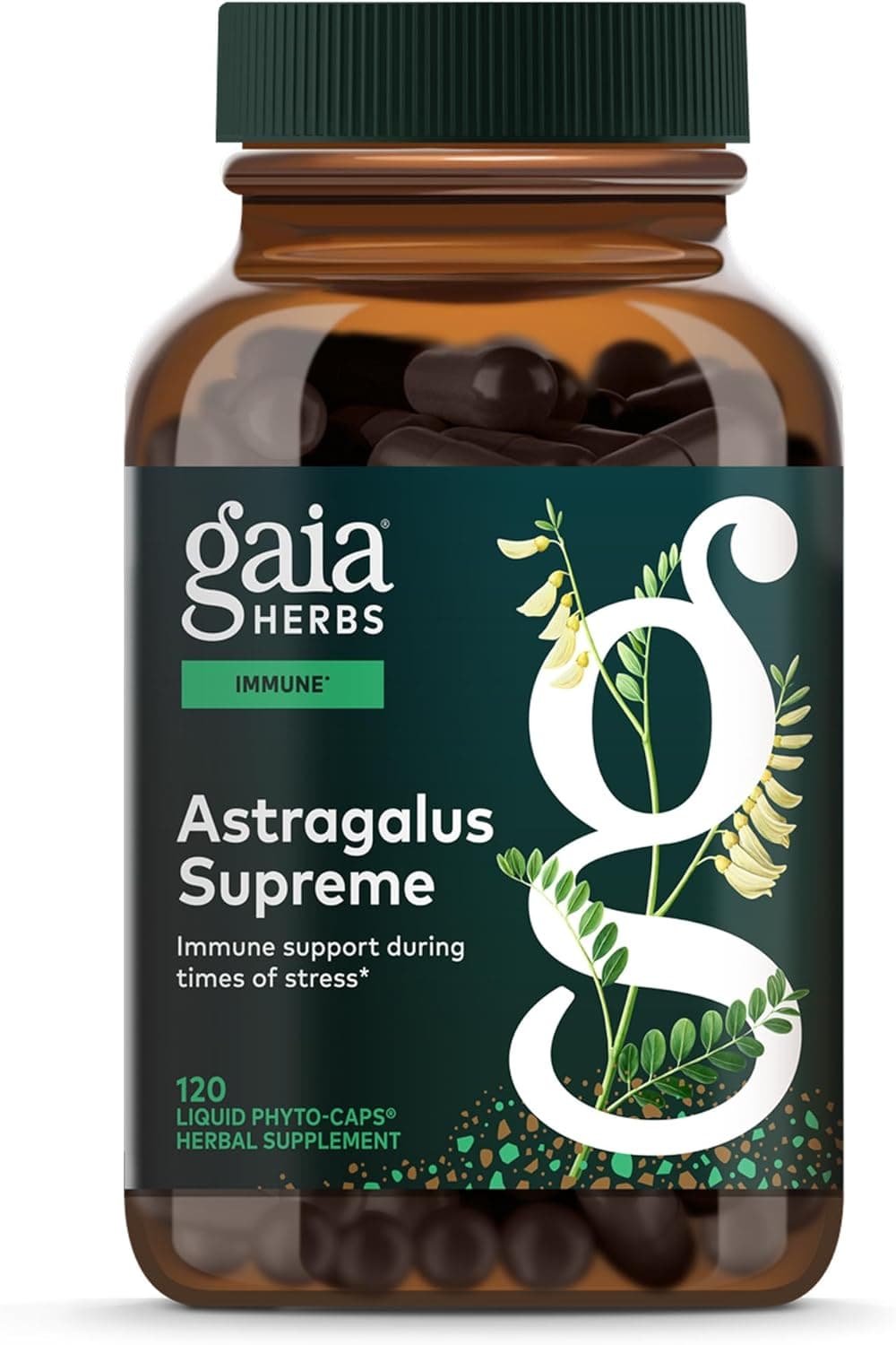 Gaia Herbs Gaia Herbs Astragalus Supreme | 120 Vegan Liquid Phyto-Caps