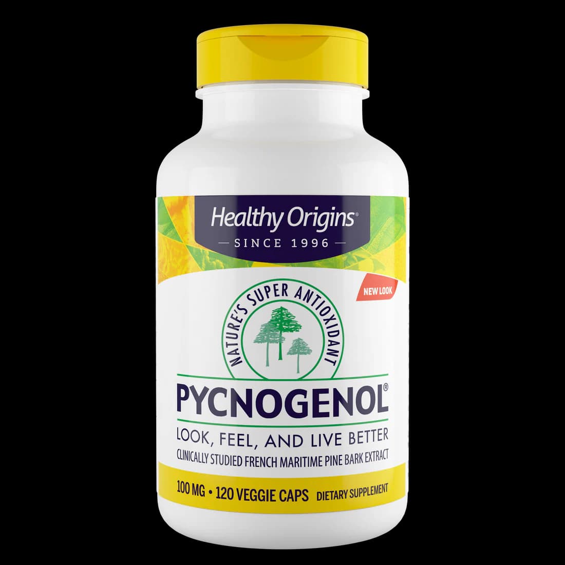Healthy Origins Healthy Origins Pycnogenol 100mg | French Pine Bark Extract |120 Veggie Caps
