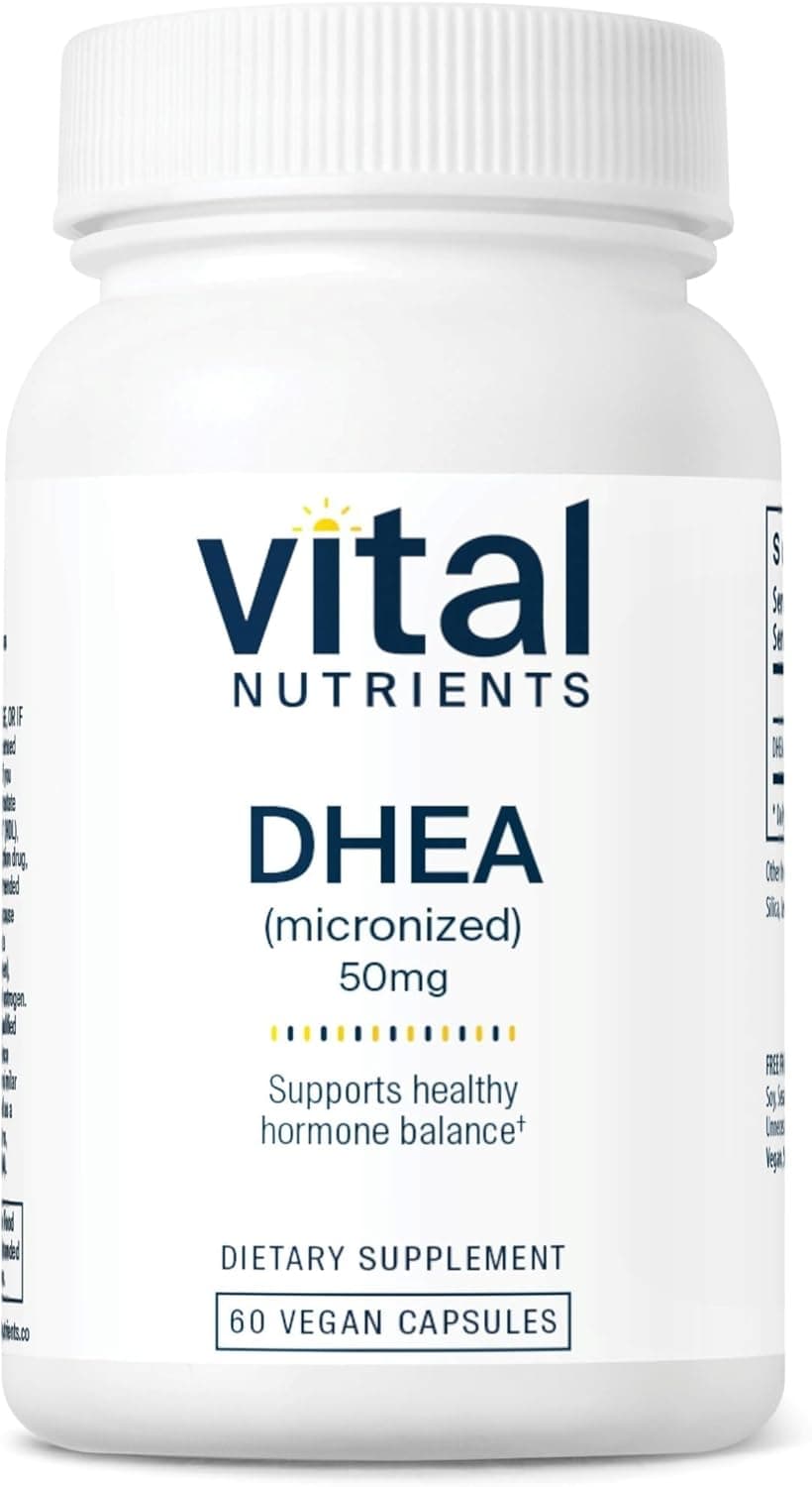 Vital Nutrients Vital Nutrients Micronized DHEA 50mg | 60 Vegetarian Capsules