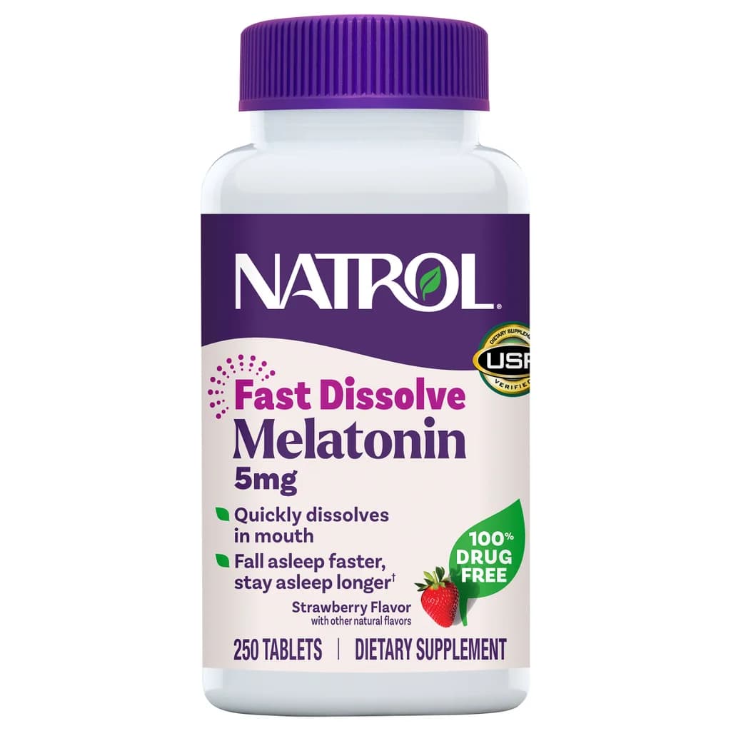 Natrol Natrol Melatonin 5 mg Fast Dissolve Tablets | 250 Tablets