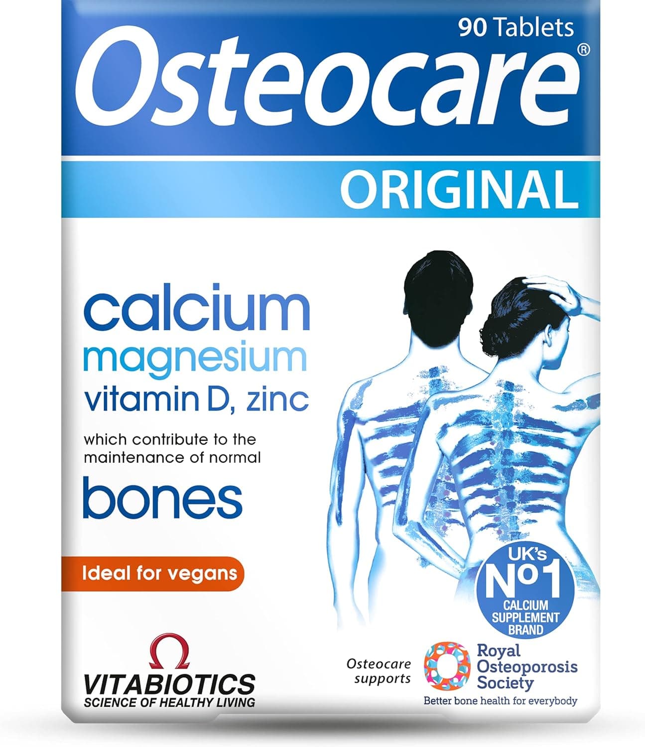 Vitabiotics Vitabiotics Osteocare Original Bone Health Formula, 90 Tablets