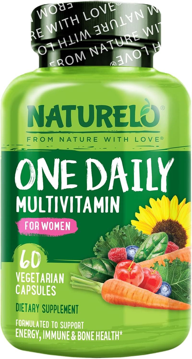 NATURELO One Daily Multivitamin for Women - Energy Support 60 Capsules