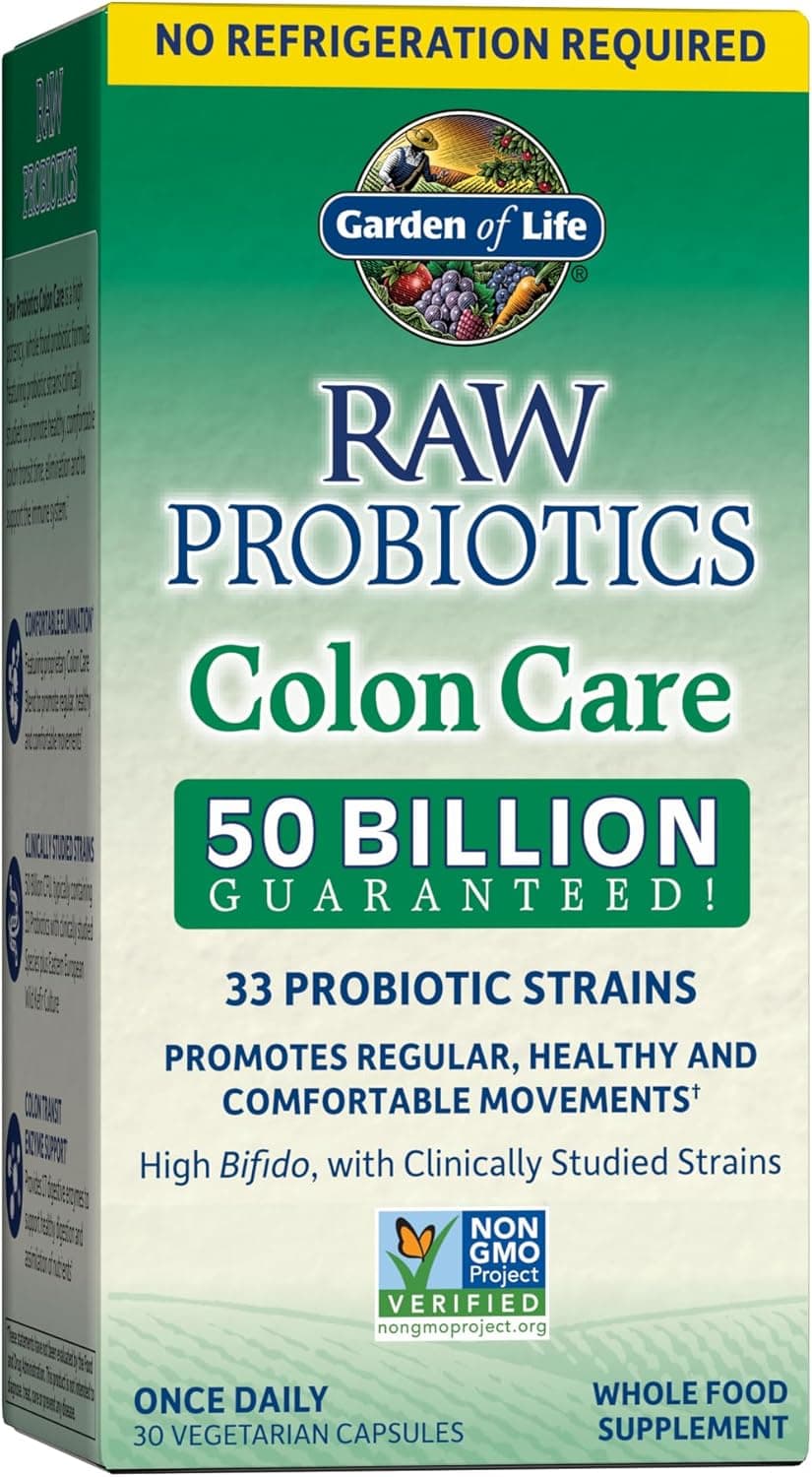 Garden of Life Garden of Life Probiotics Colon Care 50 Billion 30 Capsules