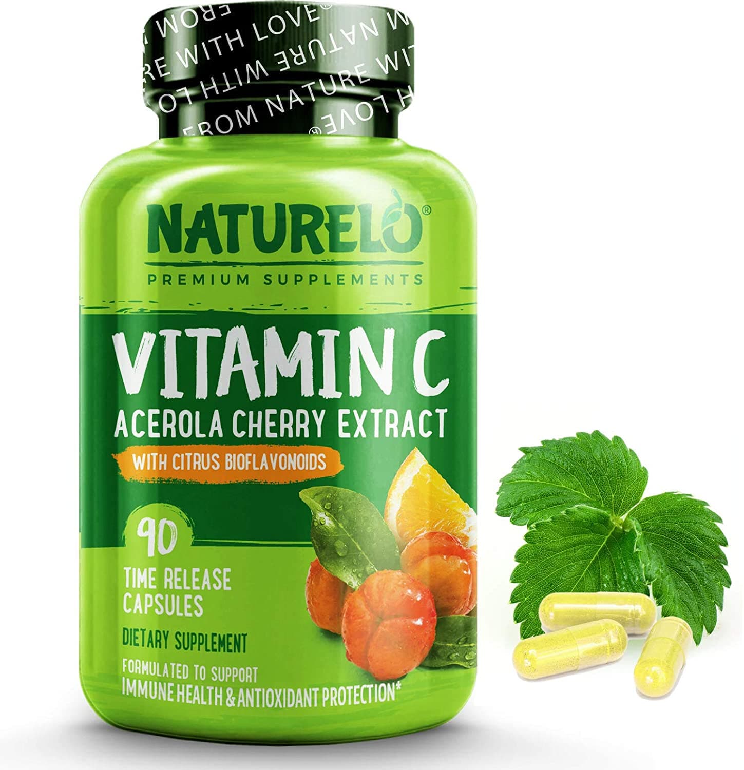 NATURELO NATURELO, Vitamin C 500 mg, 90 Capsules