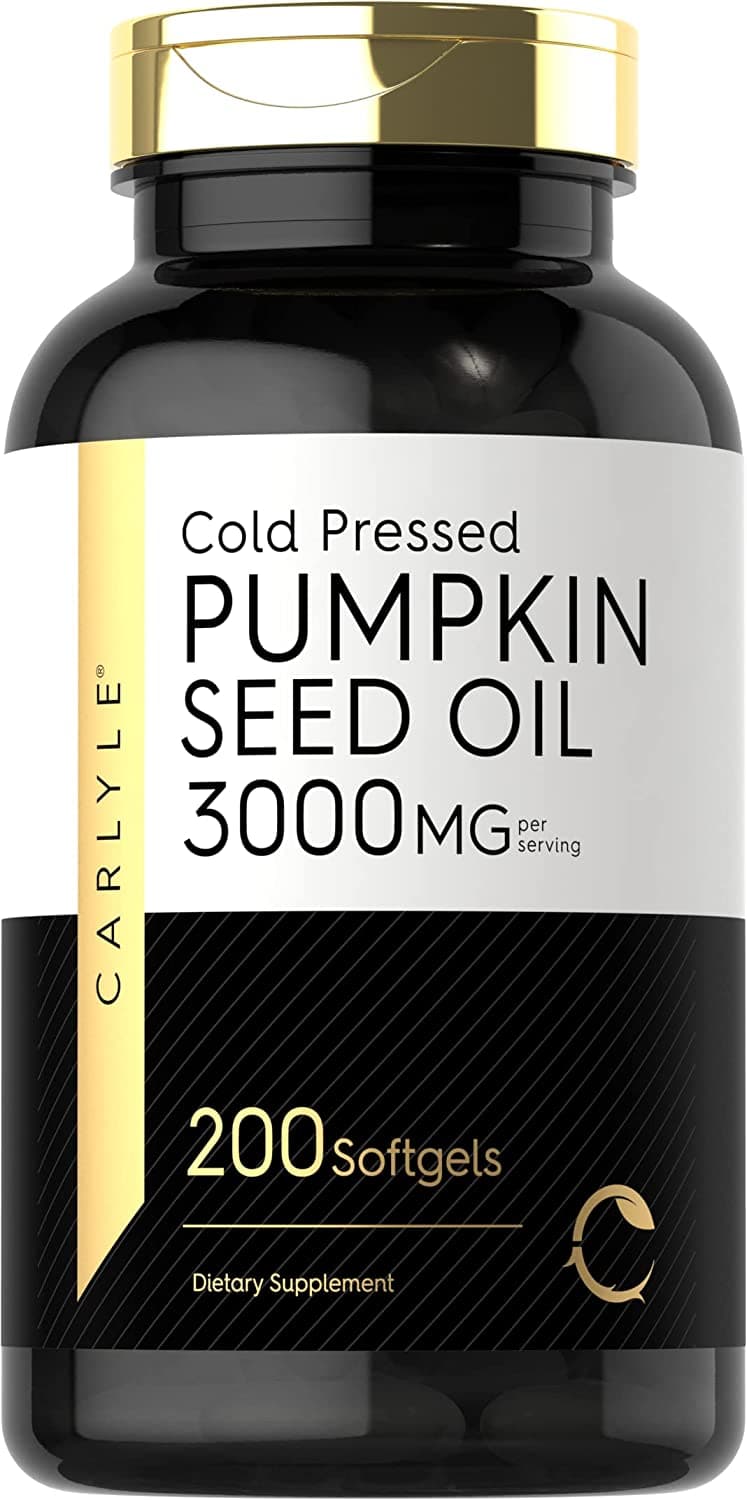 Carlyle Pumpkin Seed Oil | 3000mg | 200 Softgels