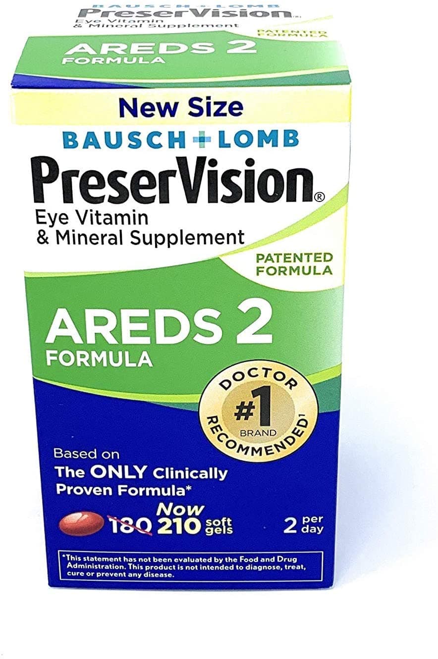 PreserVision PreserVision AREDS 2 | Clinical Eye Health Formula | 210 Softgels