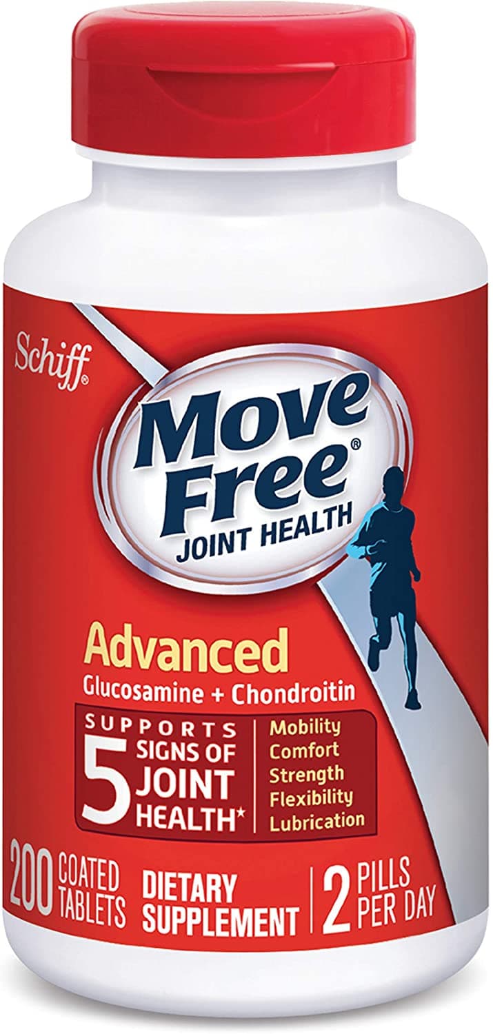 Schiff Move Free Advanced Glucosamine & Chondroitin-200 Tablets