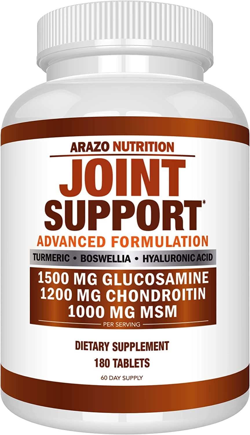 Arazo Nutrition Arazo Nutrition Glucosamine Chondroitin Msm 180 Tablets